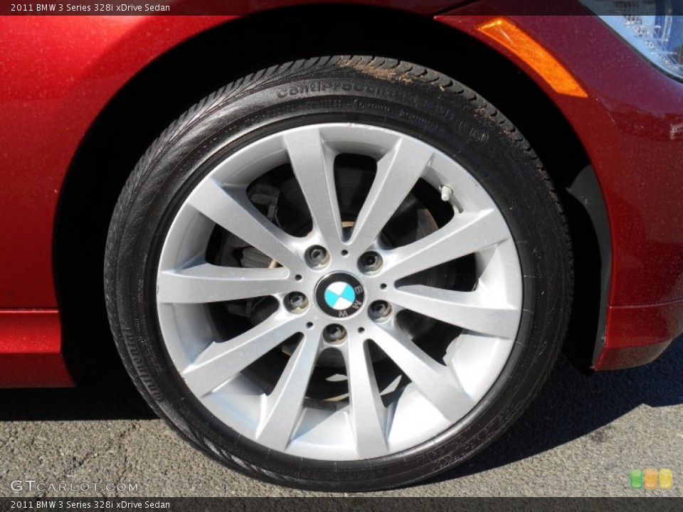 2011 BMW 3 Series 328i xDrive Sedan Wheel and Tire Photo #86914180