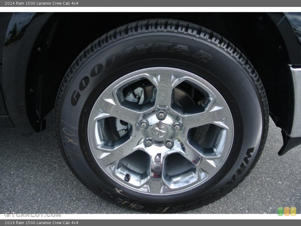 2014 Ram 1500 Laramie Crew Cab 4x4 Wheel and Tire Photo #86922199
