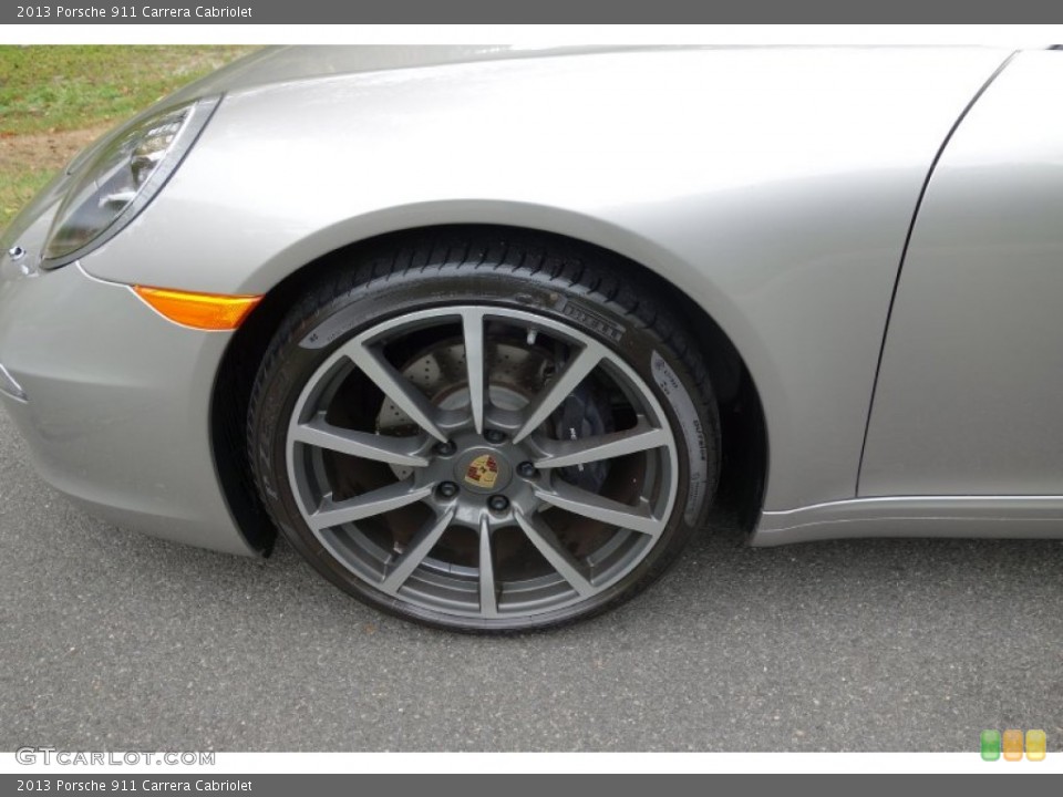 2013 Porsche 911 Carrera Cabriolet Wheel and Tire Photo #86923704