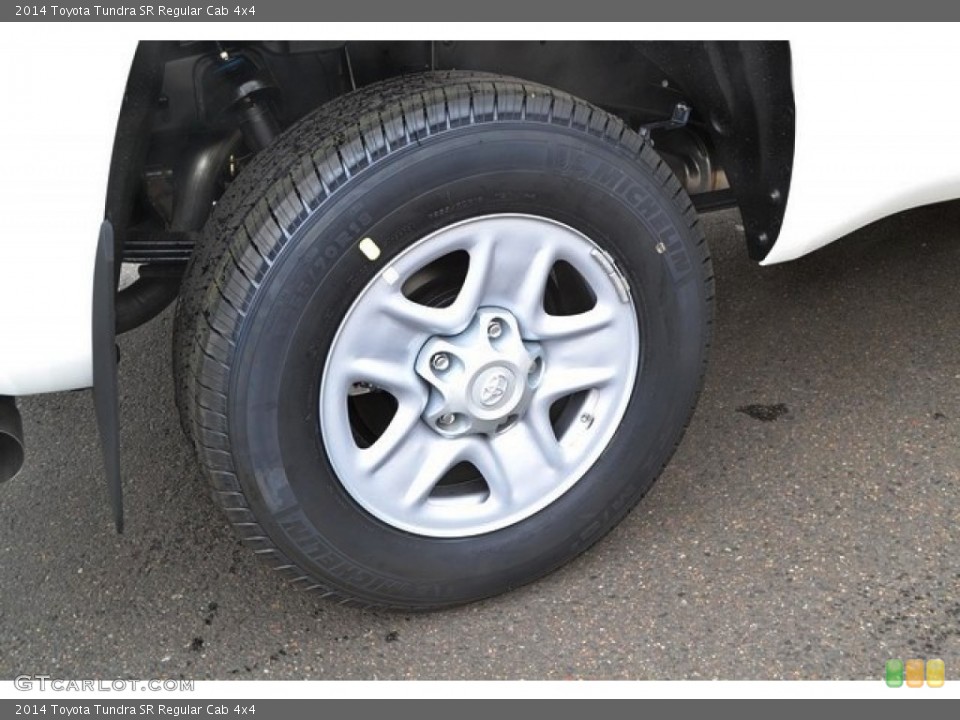 2014 Toyota Tundra SR Regular Cab 4x4 Wheel and Tire Photo #86924461