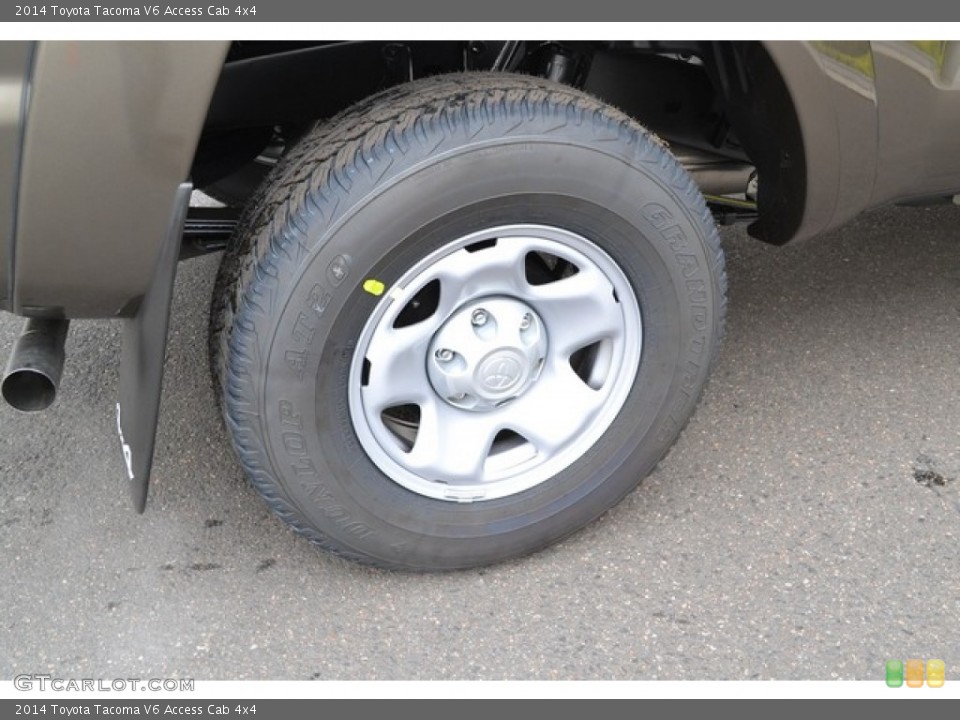 2014 Toyota Tacoma V6 Access Cab 4x4 Wheel and Tire Photo #86924695