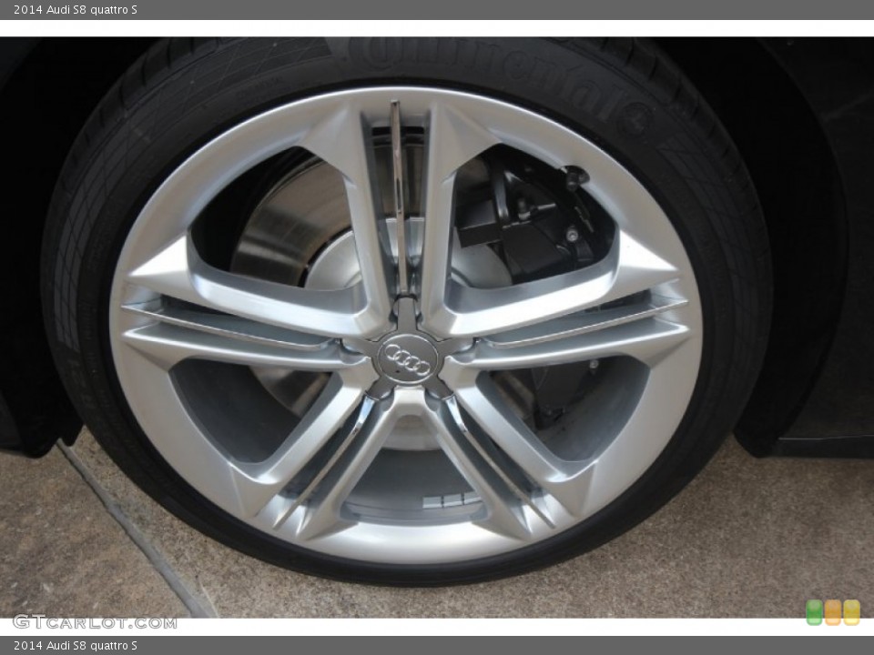 2014 Audi S8 quattro S Wheel and Tire Photo #86929258