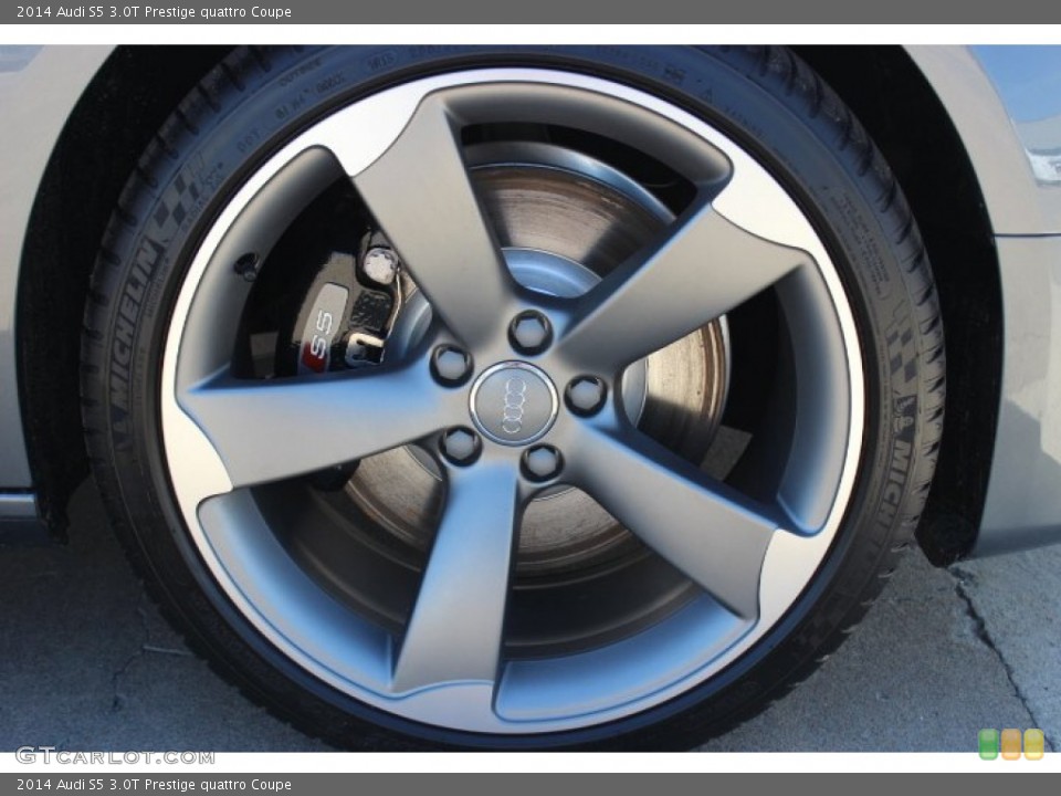 2014 Audi S5 3.0T Prestige quattro Coupe Wheel and Tire Photo #86941165