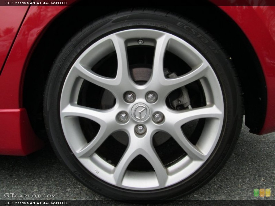 2012 Mazda MAZDA3 MAZDASPEED3 Wheel and Tire Photo #86947411