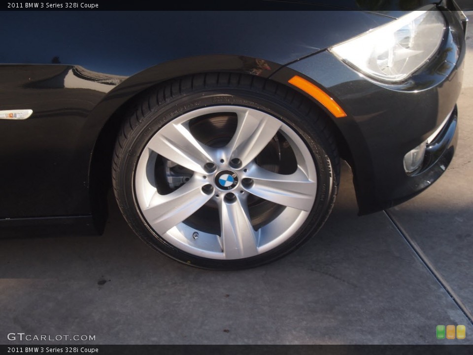2011 BMW 3 Series 328i Coupe Wheel and Tire Photo #86950399