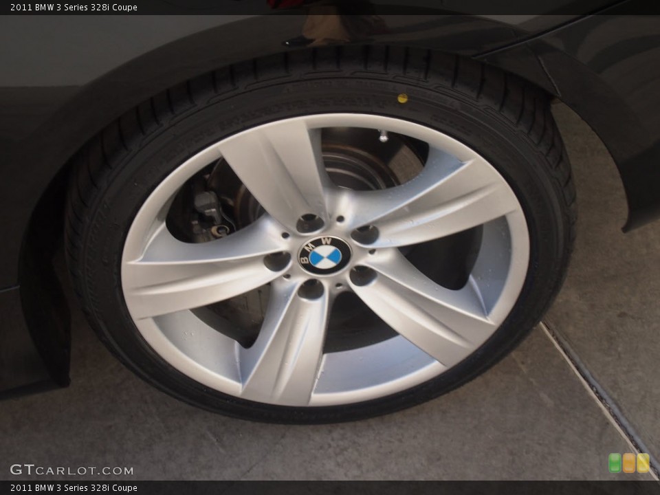 2011 BMW 3 Series 328i Coupe Wheel and Tire Photo #86950591