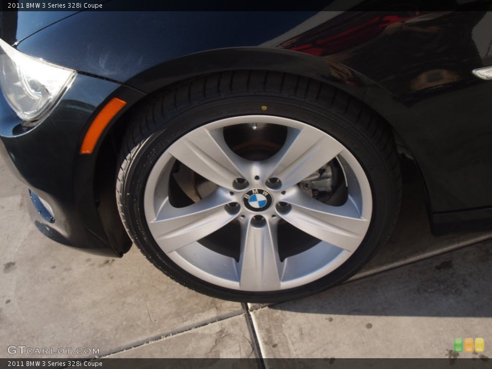 2011 BMW 3 Series 328i Coupe Wheel and Tire Photo #86950708