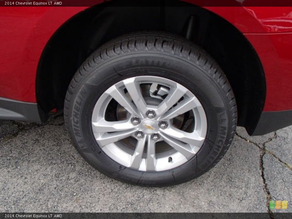2014 Chevrolet Equinox LT AWD Wheel and Tire Photo #86967736