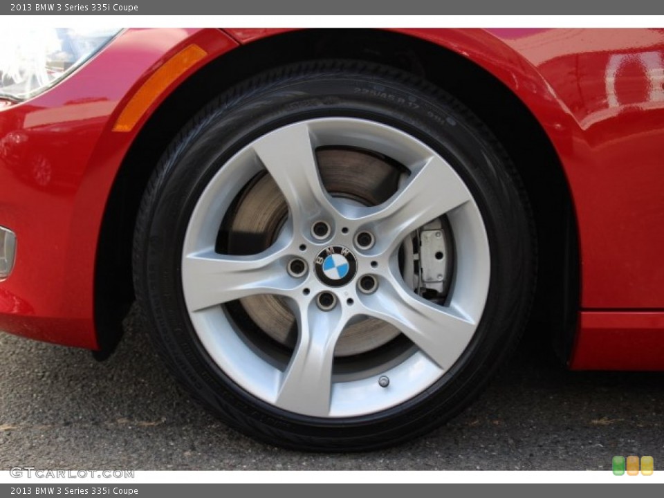 2013 BMW 3 Series 335i Coupe Wheel and Tire Photo #86968606
