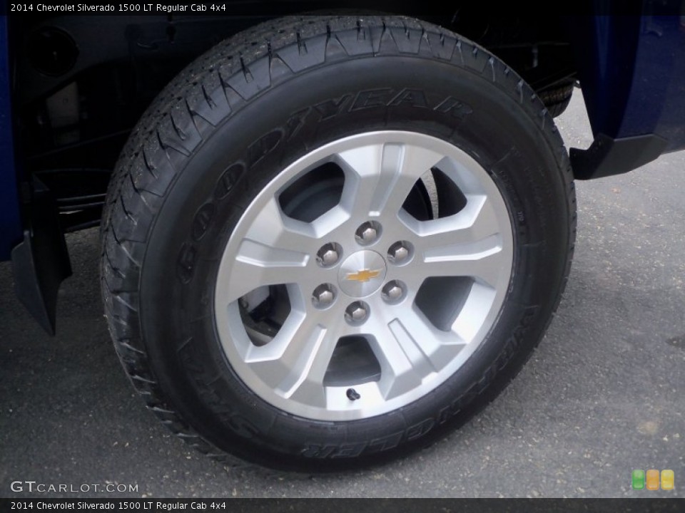 2014 Chevrolet Silverado 1500 LT Regular Cab 4x4 Wheel and Tire Photo #86972683