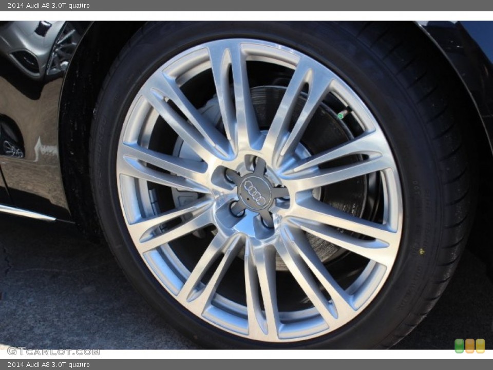 2014 Audi A8 3.0T quattro Wheel and Tire Photo #86973457