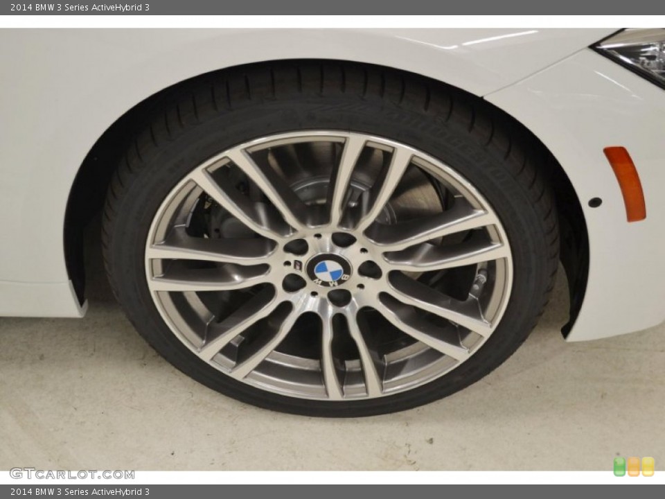 2014 BMW 3 Series ActiveHybrid 3 Wheel and Tire Photo #86986889