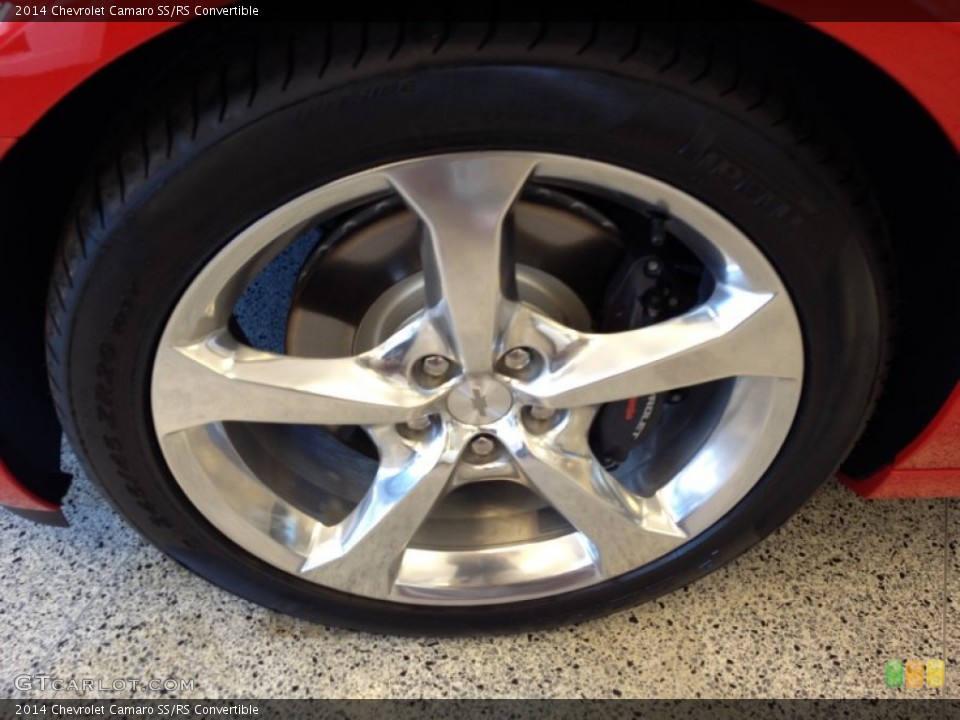 2014 Chevrolet Camaro SS/RS Convertible Wheel and Tire Photo #86994962