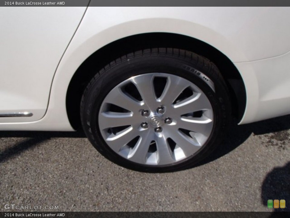 2014 Buick LaCrosse Leather AWD Wheel and Tire Photo #86995760