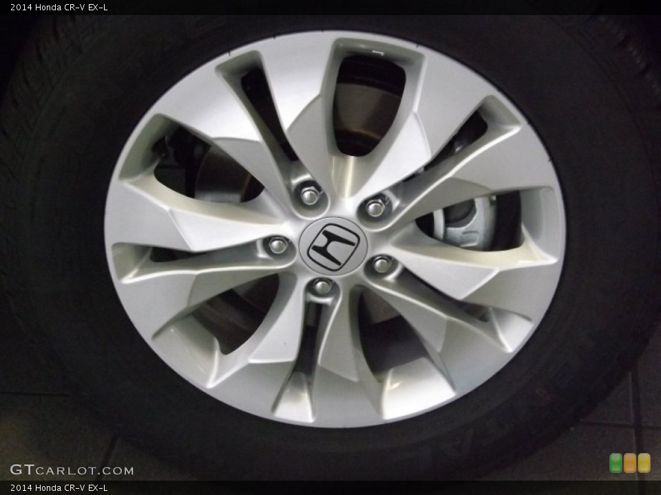 2014 Honda CR-V EX-L Wheel and Tire Photo #87002933