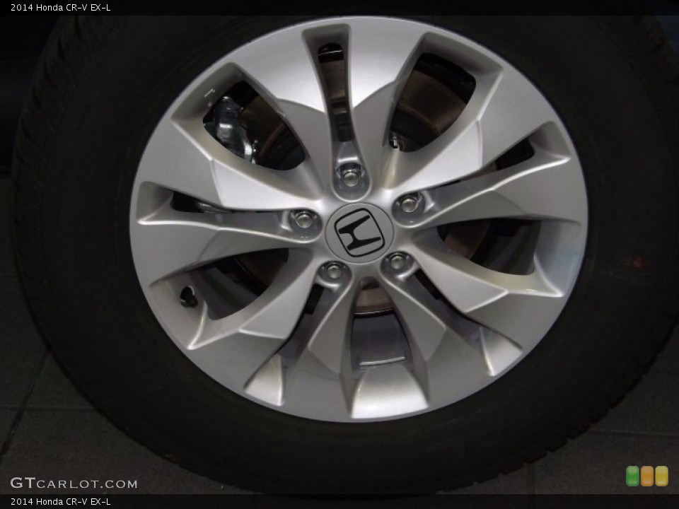 2014 Honda CR-V EX-L Wheel and Tire Photo #87002957