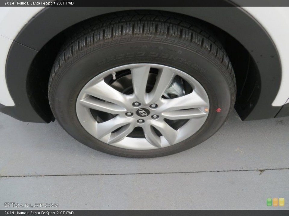 2014 Hyundai Santa Fe Sport 2.0T FWD Wheel and Tire Photo #87010652