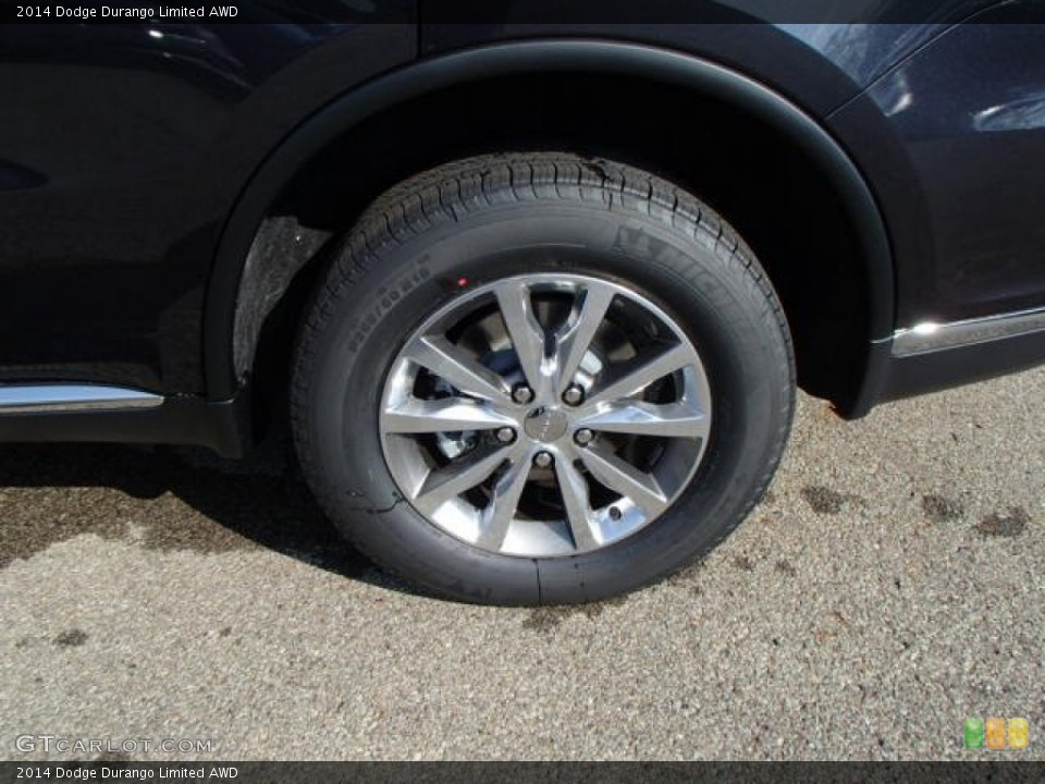 2014 Dodge Durango Limited AWD Wheel and Tire Photo #87010763