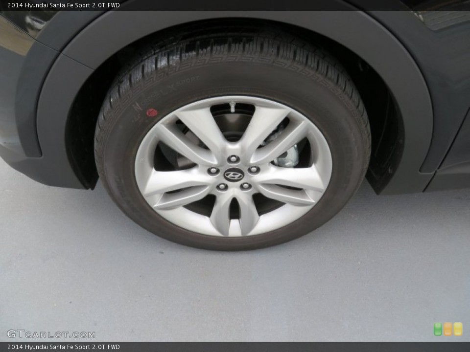 2014 Hyundai Santa Fe Sport 2.0T FWD Wheel and Tire Photo #87012516