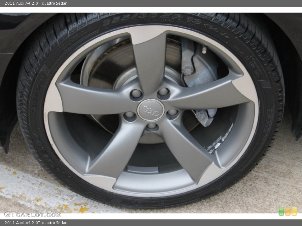 2011 Audi A4 2.0T quattro Sedan Wheel and Tire Photo #87017580