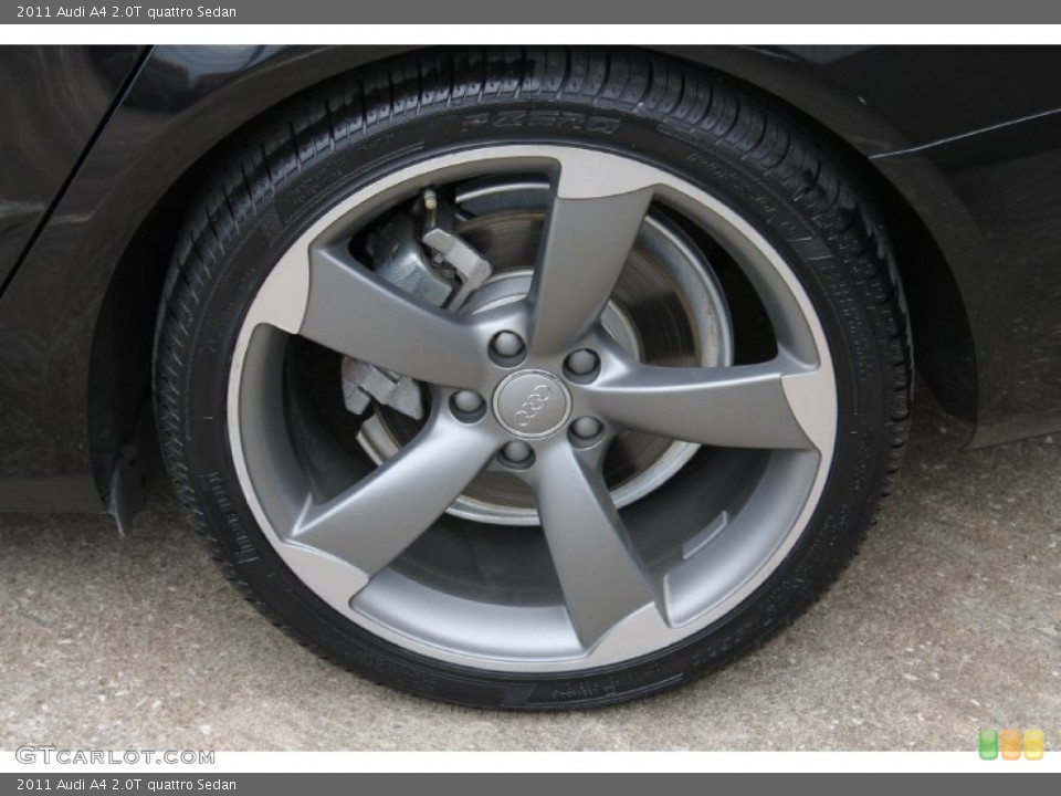 2011 Audi A4 2.0T quattro Sedan Wheel and Tire Photo #87017624