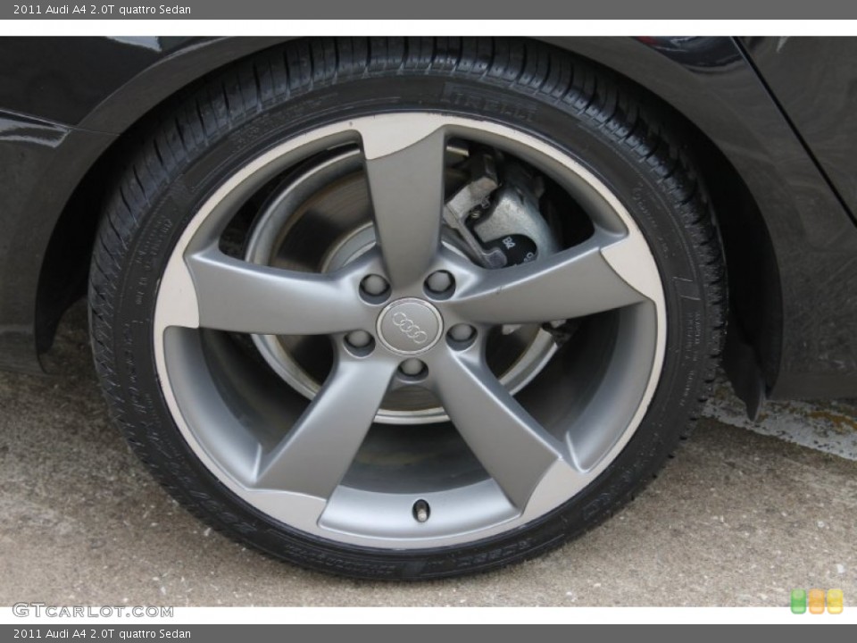 2011 Audi A4 2.0T quattro Sedan Wheel and Tire Photo #87017711