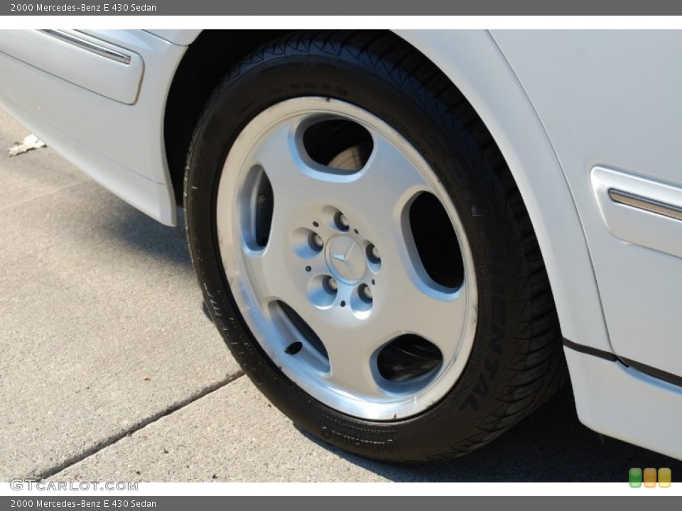 2000 Mercedes-Benz E 430 Sedan Wheel and Tire Photo #87031659