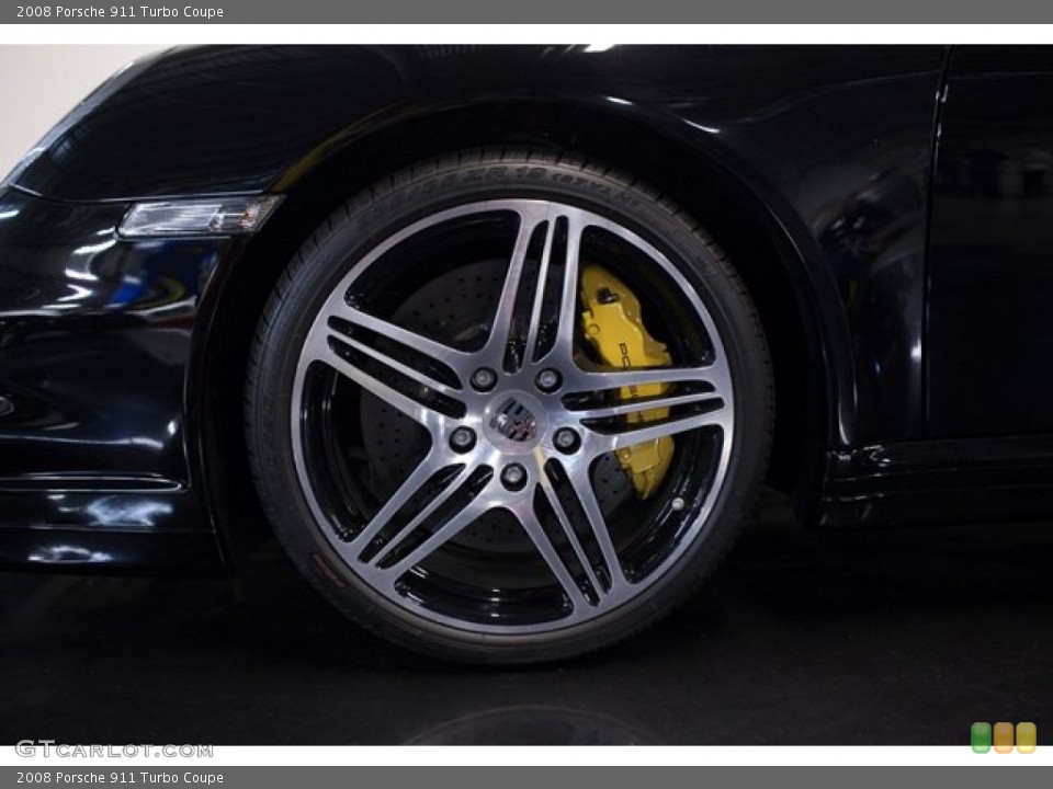 2008 Porsche 911 Turbo Coupe Wheel and Tire Photo #87033414