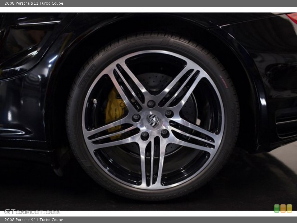 2008 Porsche 911 Turbo Coupe Wheel and Tire Photo #87033437