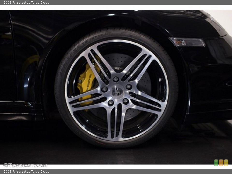 2008 Porsche 911 Turbo Coupe Wheel and Tire Photo #87033483
