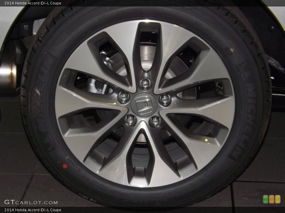 2014 Honda Accord EX-L Coupe Wheel and Tire Photo #87038229