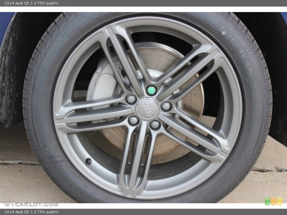 2014 Audi Q5 3.0 TFSI quattro Wheel and Tire Photo #87039559
