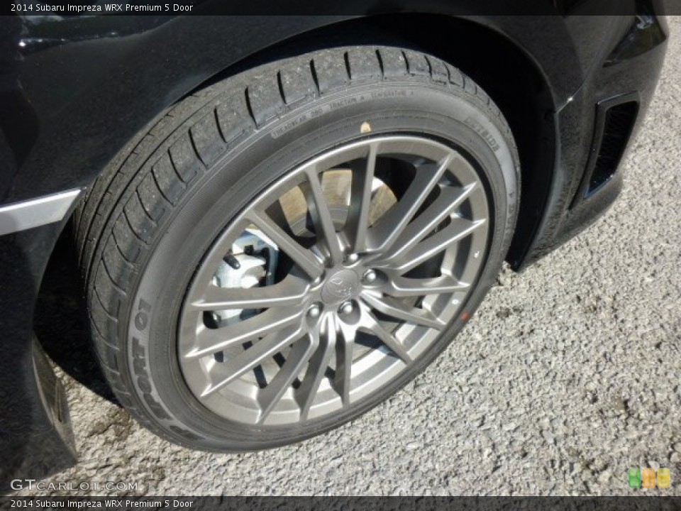 2014 Subaru Impreza WRX Premium 5 Door Wheel and Tire Photo #87044094