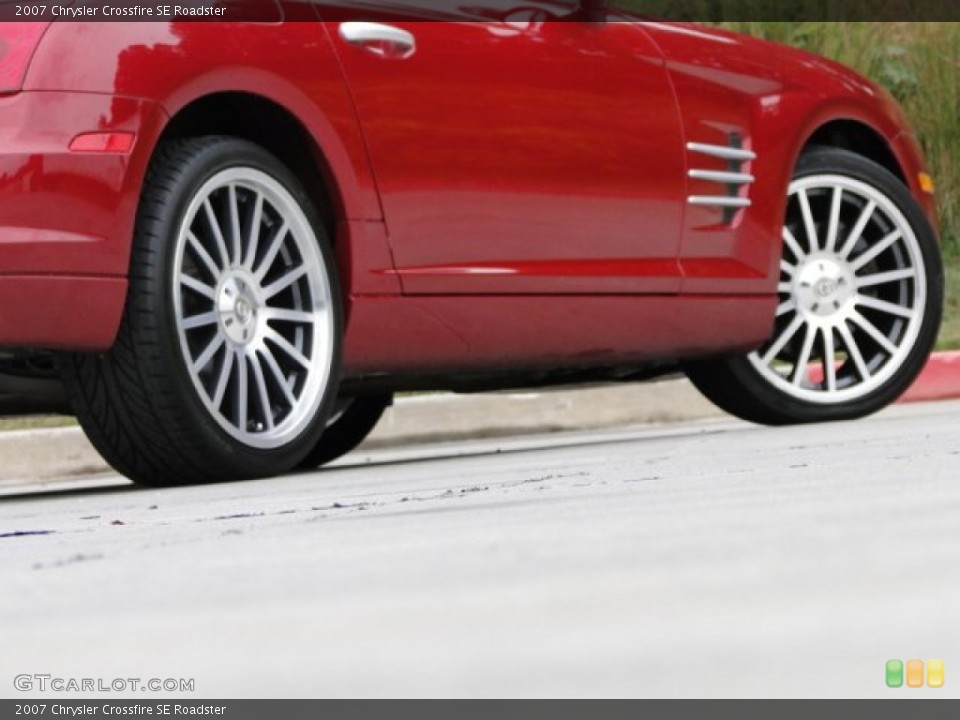 2007 Chrysler Crossfire SE Roadster Wheel and Tire Photo #87048484