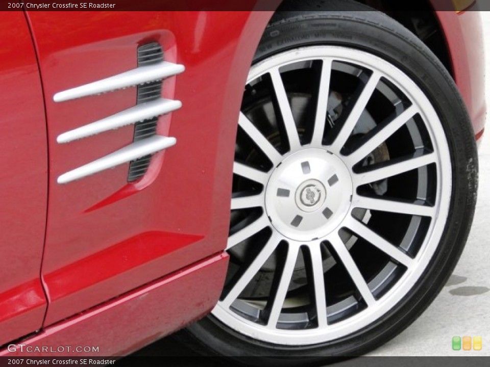 2007 Chrysler Crossfire SE Roadster Wheel and Tire Photo #87048501
