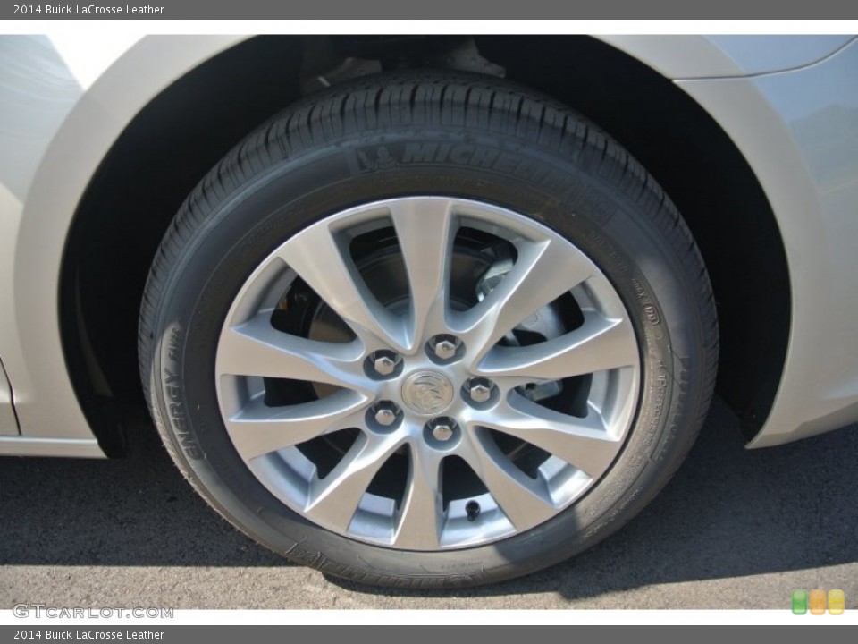 2014 Buick LaCrosse Leather Wheel and Tire Photo #87061752