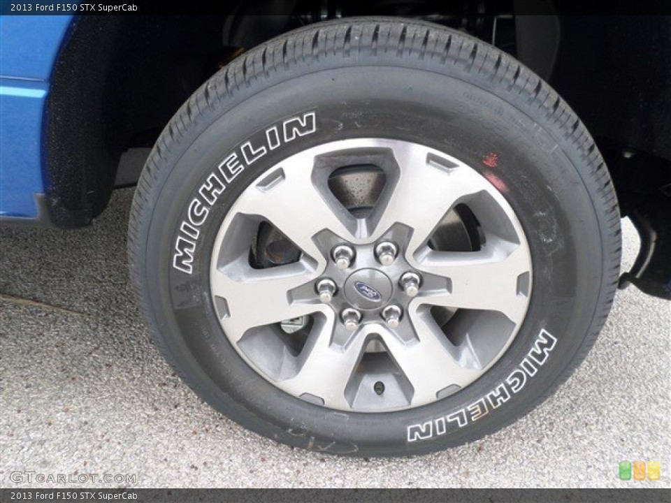 2013 Ford F150 STX SuperCab Wheel and Tire Photo #87065535