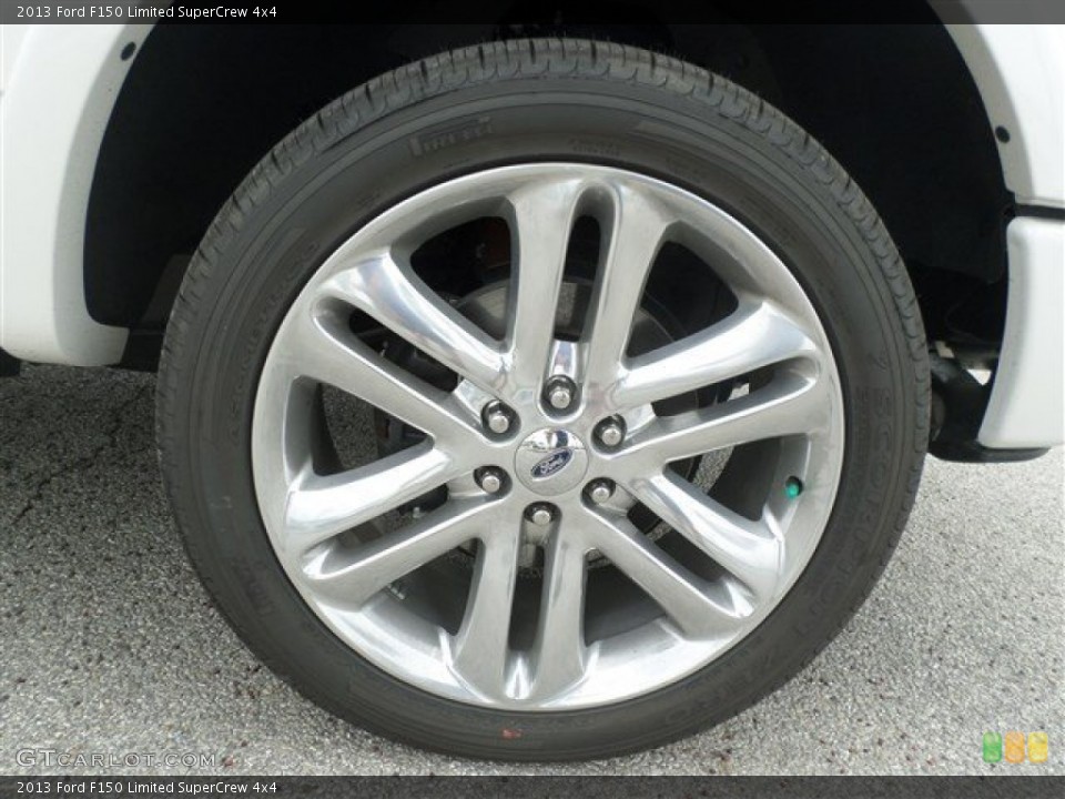 2013 Ford F150 Limited SuperCrew 4x4 Wheel and Tire Photo #87067293