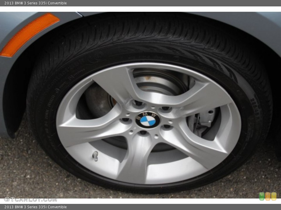 2013 BMW 3 Series 335i Convertible Wheel and Tire Photo #87075552