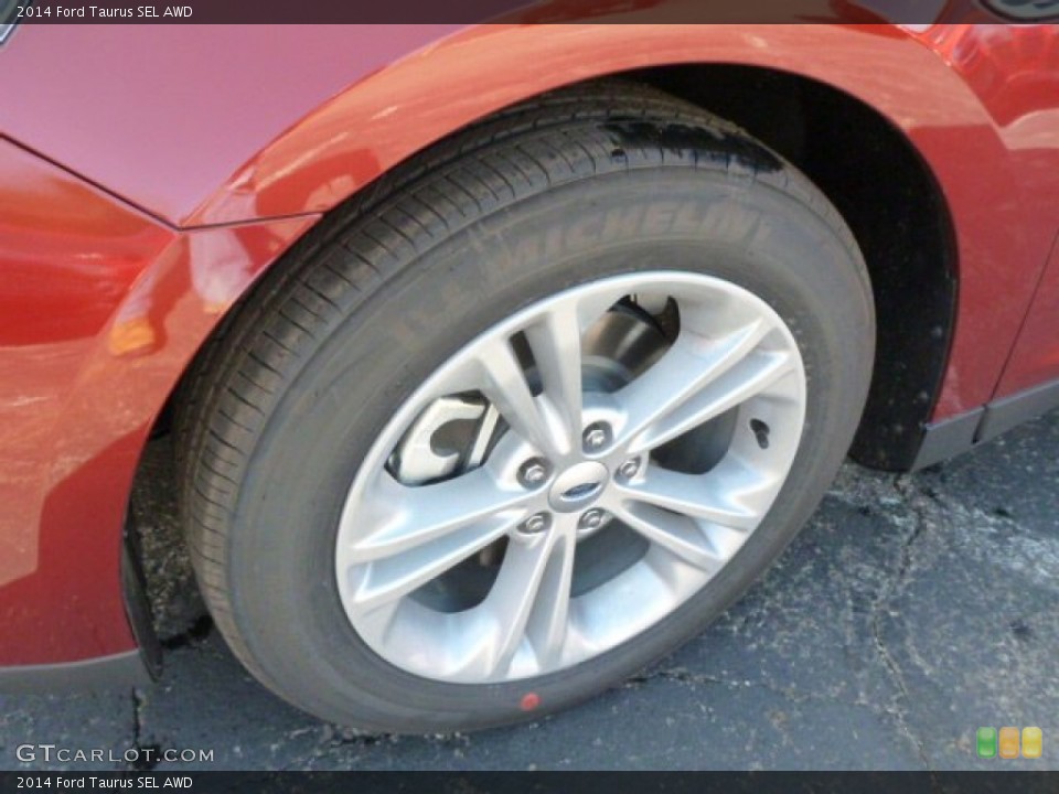 2014 Ford Taurus SEL AWD Wheel and Tire Photo #87077176