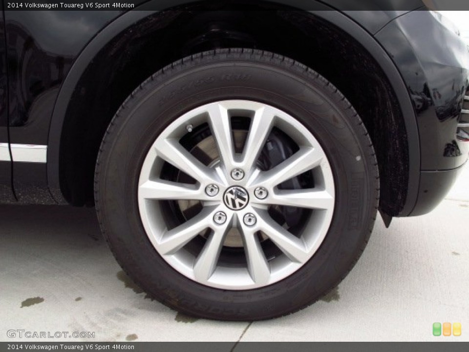 2014 Volkswagen Touareg V6 Sport 4Motion Wheel and Tire Photo #87089163