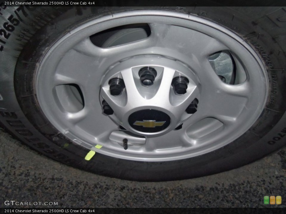 2014 Chevrolet Silverado 2500HD LS Crew Cab 4x4 Wheel and Tire Photo #87089725