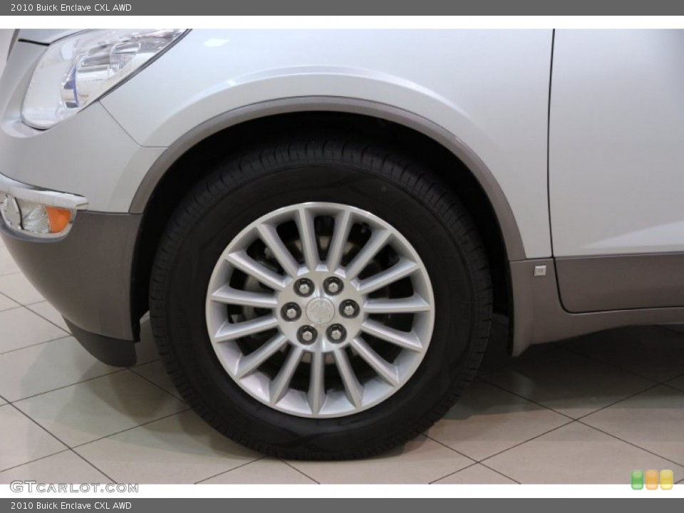 2010 Buick Enclave CXL AWD Wheel and Tire Photo #87092139