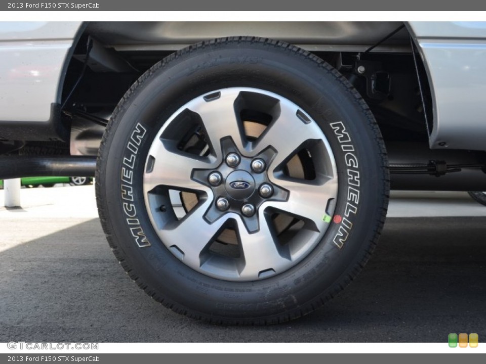 2013 Ford F150 STX SuperCab Wheel and Tire Photo #87114318