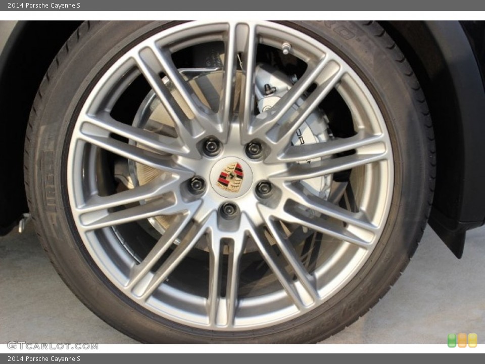 2014 Porsche Cayenne S Wheel and Tire Photo #87114486
