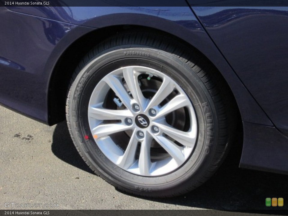 2014 Hyundai Sonata GLS Wheel and Tire Photo #87114795