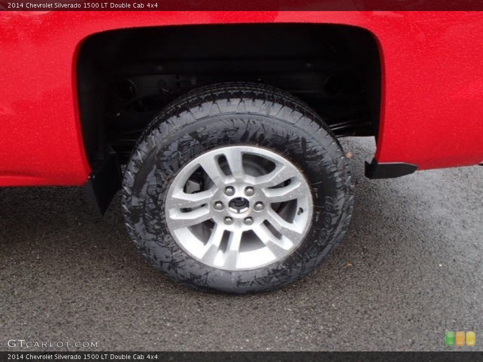 2014 Chevrolet Silverado 1500 LT Double Cab 4x4 Wheel and Tire Photo #87119926