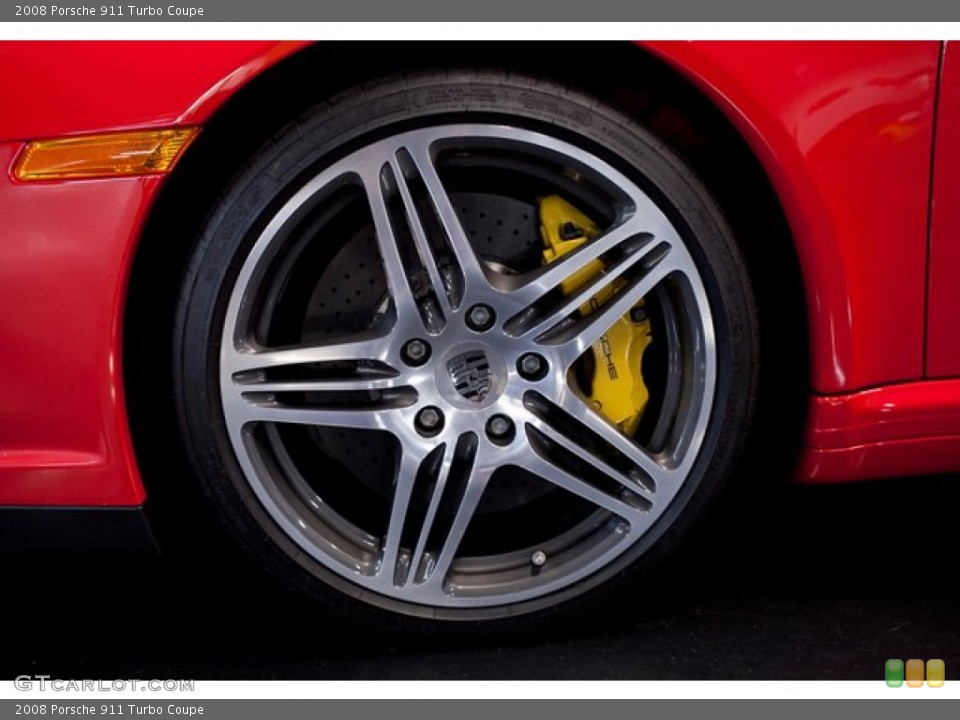 2008 Porsche 911 Turbo Coupe Wheel and Tire Photo #87124524