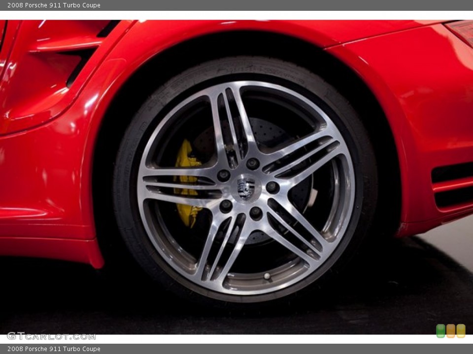 2008 Porsche 911 Turbo Coupe Wheel and Tire Photo #87124539