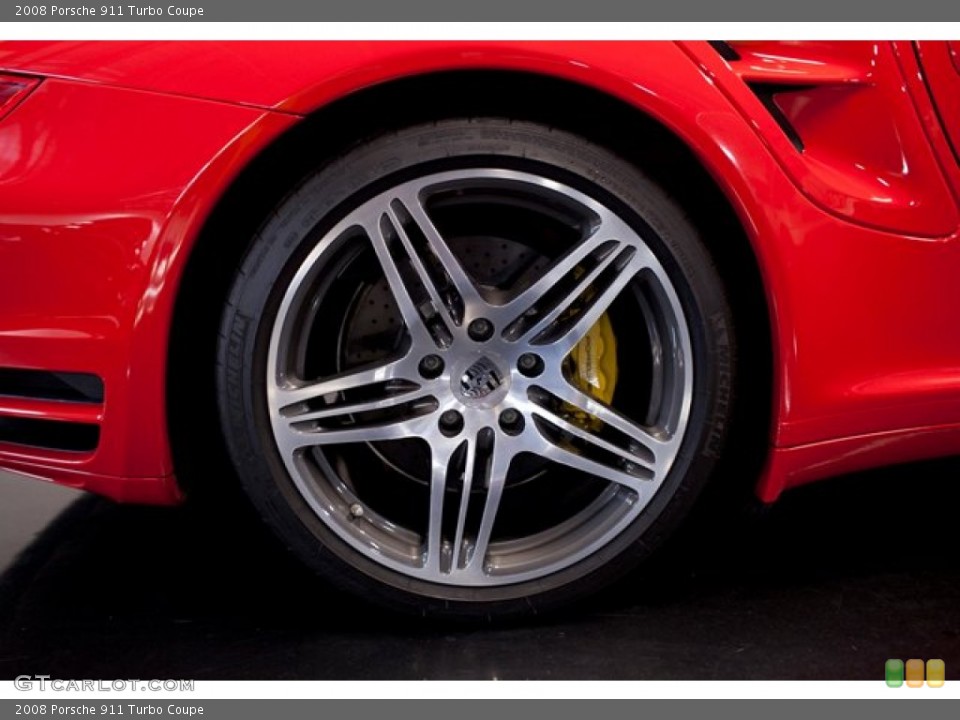2008 Porsche 911 Turbo Coupe Wheel and Tire Photo #87124557